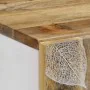 Aparador alto madera maciza de mango 40x33,5x110 cm de , Almacenamiento para CD y DVD - Ref: Foro24-4018693, Precio: 116,37 €...