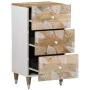 Aparador de madera maciza de mango 40x33,5x75 cm von , CD- und DVD-Speicher - Ref: Foro24-4018687, Preis: 105,67 €, Rabatt: %