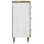 Aparador de madera maciza de mango 40x33,5x75 cm von , CD- und DVD-Speicher - Ref: Foro24-4018687, Preis: 105,67 €, Rabatt: %