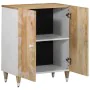 Aparador de madera maciza de mango 60x33,5x75 cm de , Taquillas y armarios de almacenamiento - Ref: Foro24-4018666, Precio: 1...