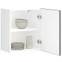 Armarios pared para cocina 2 uds Porto madera ingeniería negra de , Armarios de cocina - Ref: Foro24-854040, Precio: 100,04 €...