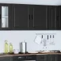 Armarios pared para cocina 2 uds Porto madera ingeniería negra de , Armarios de cocina - Ref: Foro24-854040, Precio: 100,04 €...