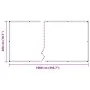 Lona transparente con ojales PVC 2x10 m de , Lonas impermeables - Ref: Foro24-4018597, Precio: 100,01 €, Descuento: %