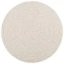 Alfombra ZIZUR aspecto yute interior/exterior crema Ø 120 cm de , Alfombras - Ref: Foro24-4010385, Precio: 54,76 €, Descuento: %