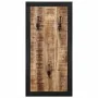 Perchero madera maciza de mango rugosa 40x2x80 cm de , Percheros para sombreros y abrigos - Ref: Foro24-4015939, Precio: 57,1...