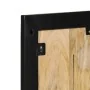 Perchero madera maciza de mango rugosa 40x2x80 cm de , Percheros para sombreros y abrigos - Ref: Foro24-4015939, Precio: 57,1...