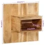 Mesita de noche madera maciza de acacia 50x27x50 cm de , Mesitas de noche - Ref: Foro24-4017523, Precio: 57,56 €, Descuento: %
