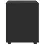 Mesilla de noche VISNES negra 45x40x50 cm madera de ingeniería de , Mesitas de noche - Ref: Foro24-4108281, Precio: 74,58 €, ...