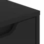 Mesilla de noche VISNES negra 45x40x50 cm madera de ingeniería de , Mesitas de noche - Ref: Foro24-4108281, Precio: 74,58 €, ...