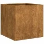 Jardinera oxidada 40x40x40 cm acero corten de , Maceteros y jardineras - Ref: Foro24-860667, Precio: 54,57 €, Descuento: %