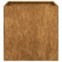 Jardinera oxidada 40x40x40 cm acero corten de , Maceteros y jardineras - Ref: Foro24-860667, Precio: 54,57 €, Descuento: %
