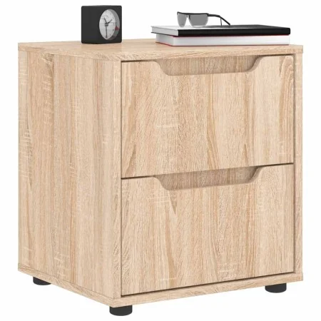Mesilla de noche VISNES roble sonoma 45x40x50 cm de , Mesitas de noche - Ref: Foro24-4108283, Precio: 73,77 €, Descuento: %