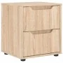 Mesilla de noche VISNES roble sonoma 45x40x50 cm de , Mesitas de noche - Ref: Foro24-4108283, Precio: 73,77 €, Descuento: %