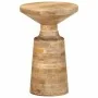 Mesa auxiliar madera maciza de mango Ø33x50 cm by , Side tables - Ref: Foro24-4017540, Price: 97,31 €, Discount: %