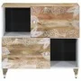 Aparador de madera maciza de mango 80x33,5x75 cm de , Almacenamiento para CD y DVD - Ref: Foro24-4018691, Precio: 85,38 €, De...