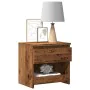 Mesitas de noche 2 uds madera contrachapada madera vieja de , Mesitas de noche - Ref: Foro24-856407, Precio: 66,45 €, Descuen...