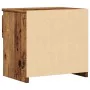 Mesitas de noche 2 uds madera contrachapada madera vieja de , Mesitas de noche - Ref: Foro24-856407, Precio: 66,45 €, Descuen...