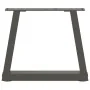 Patas para mesa comedor forma V 2 uds antracita 30x(30-31,3) cm de , Patas para mesas - Ref: Foro24-4012522, Precio: 43,48 €,...