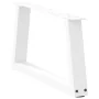 Patas para mesa de comedor forma V 2 uds blanco 50x(30-31,3) cm de , Patas para mesas - Ref: Foro24-4012529, Precio: 56,71 €,...
