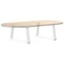Patas para mesa de comedor forma V 2 uds blanco 50x(30-31,3) cm de , Patas para mesas - Ref: Foro24-4012529, Precio: 56,71 €,...