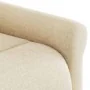 Silla de masaje reclinable de pie de tela color crema de , Sillones - Ref: Foro24-3303392, Precio: 313,56 €, Descuento: %