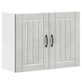 Armario de pared cocina Lucca madera contrachapada gris cemento de , Armarios de cocina - Ref: Foro24-853831, Precio: 75,66 €...