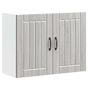 Armario de pared cocina Lucca madera contrachapada gris sonoma de , Armarios de cocina - Ref: Foro24-853833, Precio: 76,97 €,...