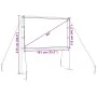 Pantalla de proyección con soportes 84 pulgadas 16:9 de , Pantallas para proyección - Ref: Foro24-4101048, Precio: 33,65 €, D...