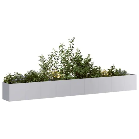 Jardinera 360x40x40 cm de acero galvanizado de , Maceteros y jardineras - Ref: Foro24-860701, Precio: 147,95 €, Descuento: %