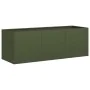 Jardinera de acero laminado en frío verde oliva 120x40x40 cm de , Maceteros y jardineras - Ref: Foro24-860678, Precio: 85,90 ...