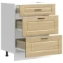Mueble bajo de cocina porto roble sonoma madera reconstituida de , Armarios de cocina - Ref: Foro24-854262, Precio: 105,39 €,...
