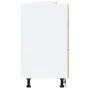Mueble bajo de cocina porto roble sonoma madera reconstituida de , Armarios de cocina - Ref: Foro24-854262, Precio: 105,39 €,...