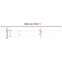 Bordes para césped 50 uds acero laminado frío blanco 15x103 cm by , Garden edging and edging - Ref: Foro24-860149, Price: 136...