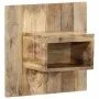 Mesita de noche madera maciza de mango 50x27x50 cm de , Mesitas de noche - Ref: Foro24-4017521, Precio: 61,78 €, Descuento: %