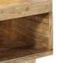 Mesita de noche madera maciza de mango 50x27x50 cm de , Mesitas de noche - Ref: Foro24-4017521, Precio: 61,78 €, Descuento: %