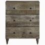 Aparador de madera maciza de mango gris claro 60x33,5x75 cm de , Taquillas y armarios de almacenamiento - Ref: Foro24-4017795...