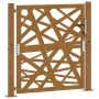 Puerta de jardín de acero desgastado diseño ligero 105x105 cm de , Puertas de jardín - Ref: Foro24-4100954, Precio: 163,56 €,...