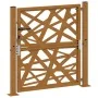 Puerta de jardín de acero desgastado diseño ligero 105x105 cm de , Puertas de jardín - Ref: Foro24-4100954, Precio: 163,56 €,...
