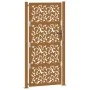 Puerta de jardín diseño de hojas de acero desgastado 105x205 cm von , Gartentore - Ref: Foro24-4100968, Preis: 271,74 €, Raba...