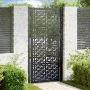 Puerta de jardín diseño en cruz de acero negra 105x205 cm de , Puertas de jardín - Ref: Foro24-4101003, Precio: 275,76 €, Des...