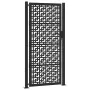 Puerta de jardín diseño en cruz de acero negra 105x205 cm de , Puertas de jardín - Ref: Foro24-4101003, Precio: 275,76 €, Des...