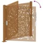 Puerta de jardín diseño llama acero desgastado 105x105 cm de , Puertas de jardín - Ref: Foro24-4100994, Precio: 165,69 €, Des...