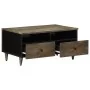 Mesa de centro madera maciza de mango gris claro 80x54x40 cm de , Mesas de centro - Ref: Foro24-4017805, Precio: 131,51 €, De...