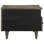 Mesa de centro madera maciza de mango gris claro 80x54x40 cm de , Mesas de centro - Ref: Foro24-4017805, Precio: 131,51 €, De...