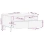 Mesa de centro madera maciza de mango gris claro 80x54x40 cm de , Mesas de centro - Ref: Foro24-4017805, Precio: 131,51 €, De...