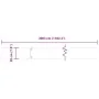 Bordes césped 30 uds acero laminado frío verde oliva 20x103 cm by , Garden edging and edging - Ref: Foro24-860163, Price: 121...