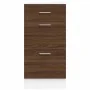Armario bajo de roble marrón 40x46x81,5 cm madera de ingeniería de , Armarios de cocina - Ref: Foro24-854217, Precio: 91,71 €...