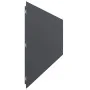 Bordes césped 10 uds antracita 25x103 cm acero laminado frío de , Ribetes y bordes para jardín - Ref: Foro24-860168, Precio: ...