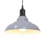 Lámpara colgante regulable en altura E27 gris brillante Ø 31cm de , Lámparas - Ref: Foro24-4103438, Precio: 31,82 €, Descuent...