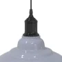 Lámpara colgante regulable en altura E27 gris brillante Ø 31cm de , Lámparas - Ref: Foro24-4103438, Precio: 31,82 €, Descuent...